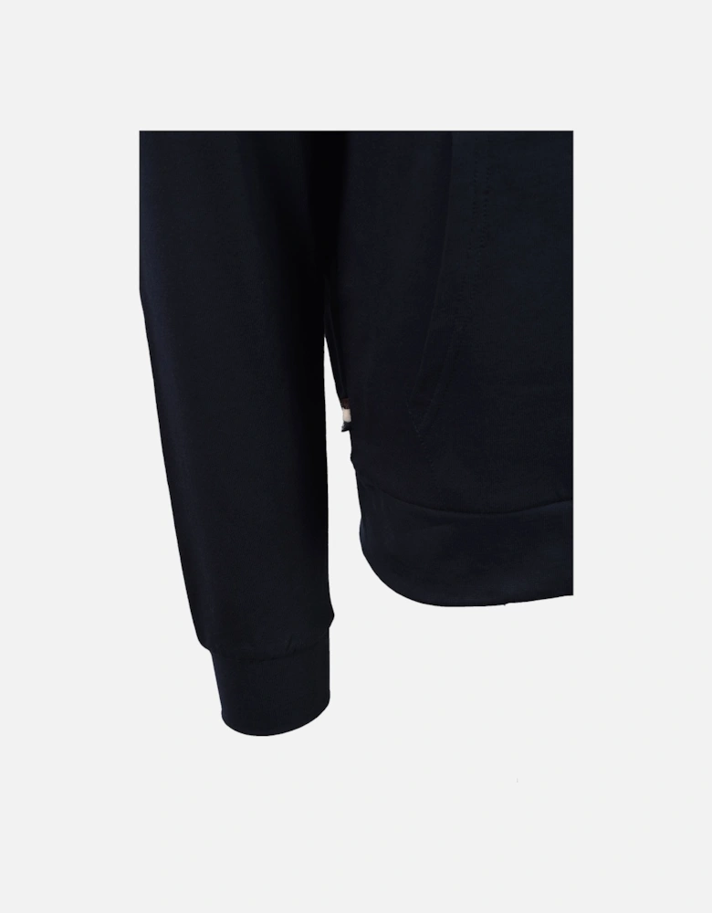 Active Patch Raglan Hoodie Navy