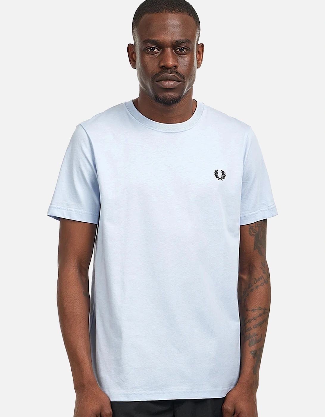 Crew Neck T-Shirt Light Smoke