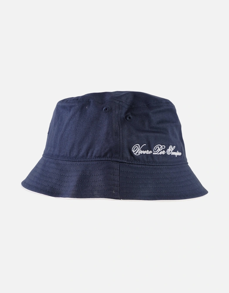 Lorenzia Bucket Hat Navy