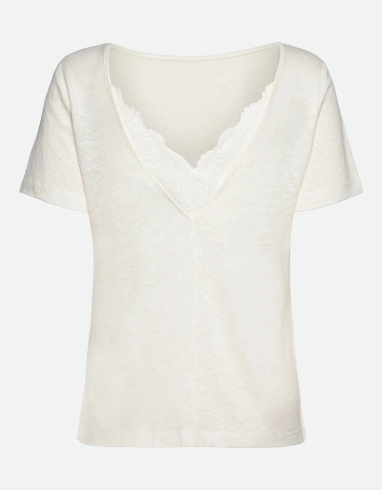 Amina short sleeve reversible tee