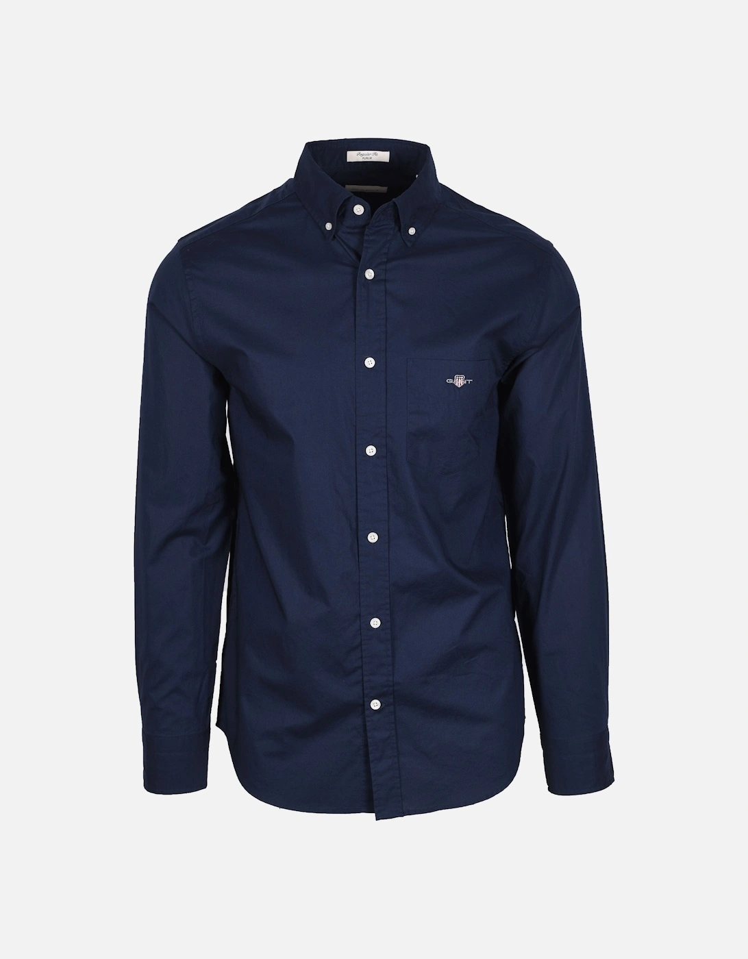 Reg Poplin Shirt Marine, 5 of 4