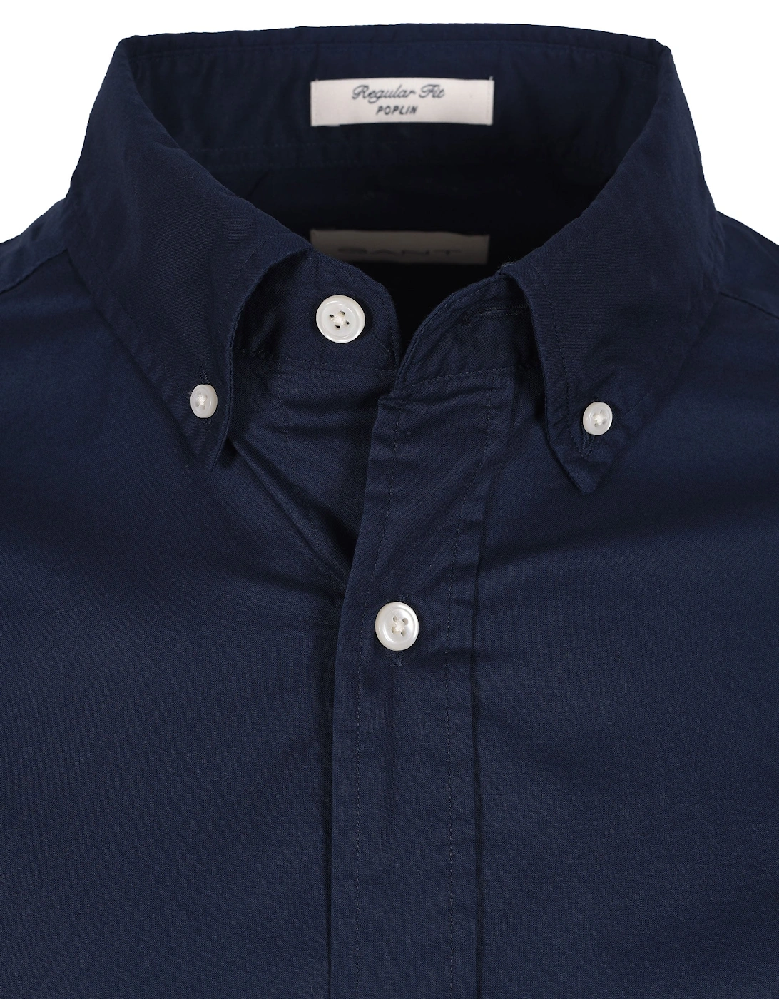 Reg Poplin Shirt Marine