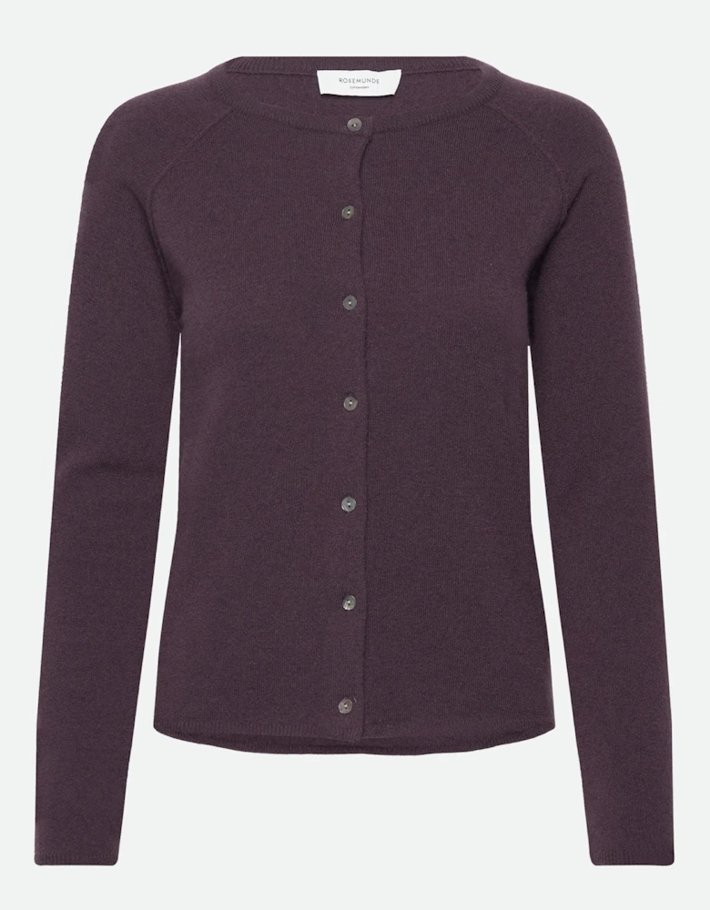 Laica o neck raglan cardigan
