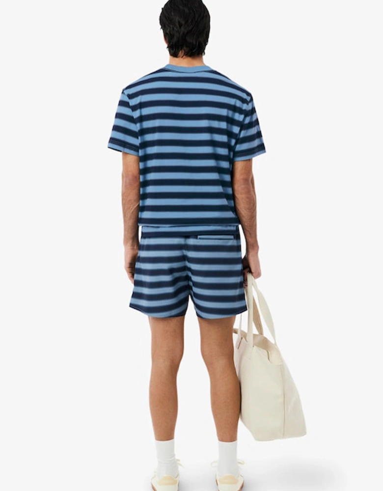 Striped Swim Trunks