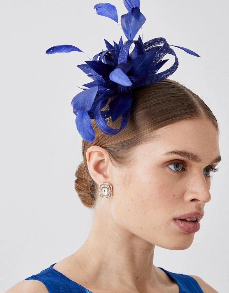 Feather And Loop Hair Clip