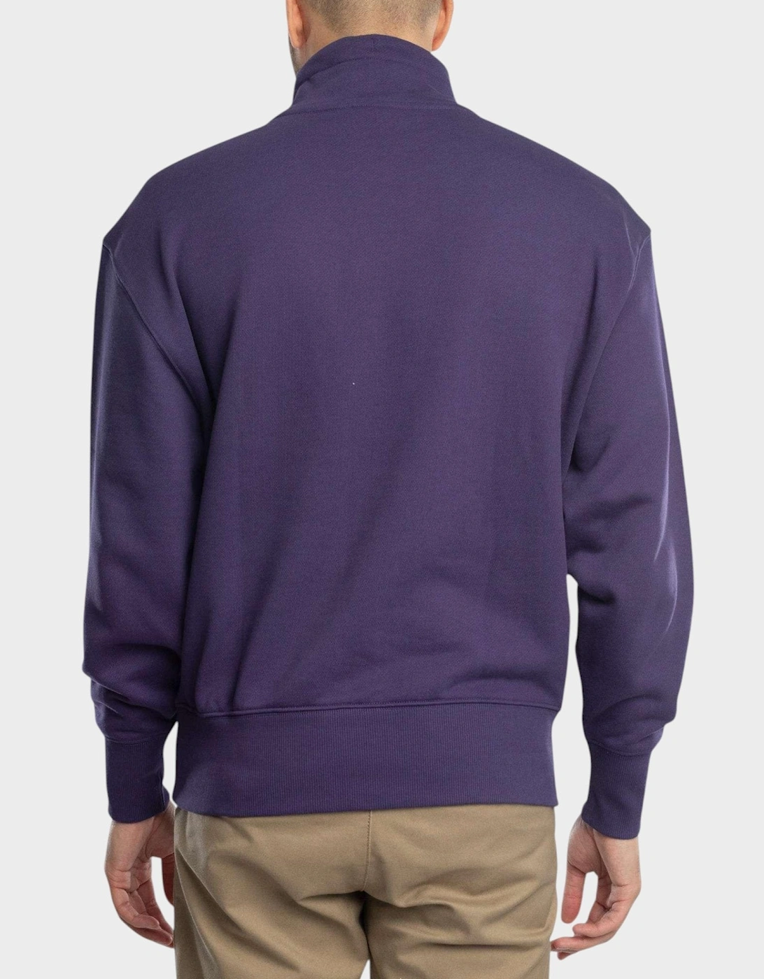 x Ami Half Zip Sweatshirt