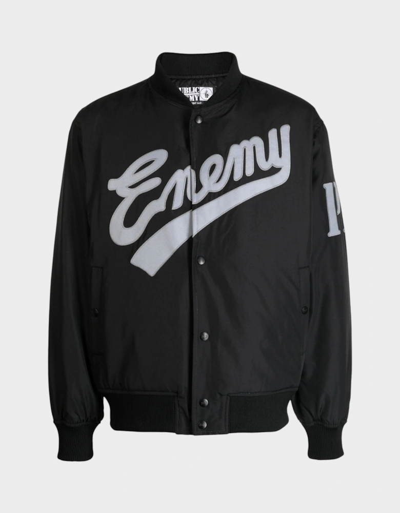 x Public Enemy x Majestic Baseball Jacket