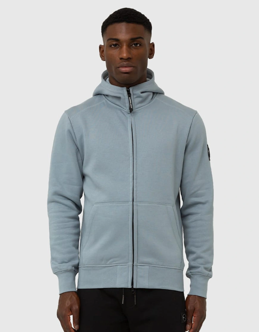 Siren Full Zip Hooded Sweatshirt - Nardo Grey, 4 of 3