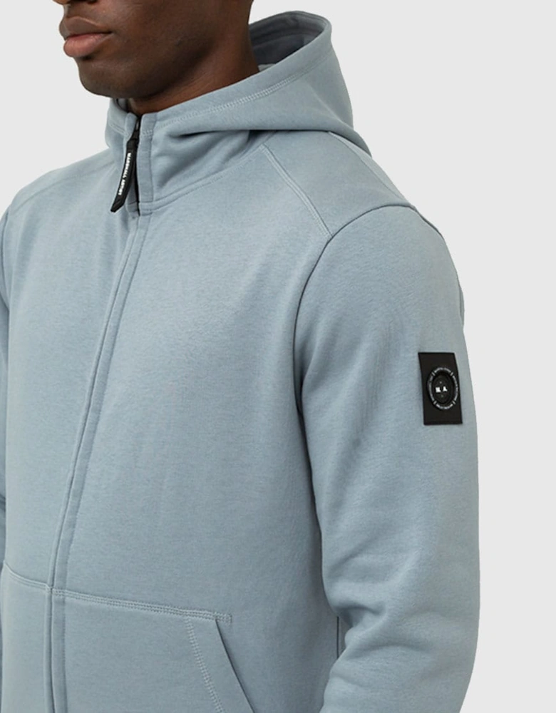 Siren Full Zip Hooded Sweatshirt - Nardo Grey
