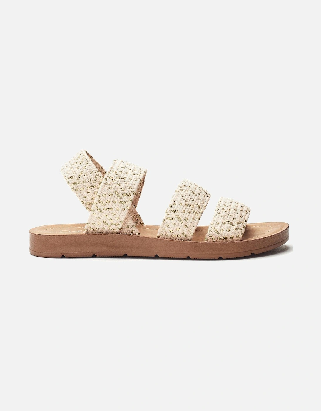 Kyomi Multi Strap Sandals - Cream, 2 of 1