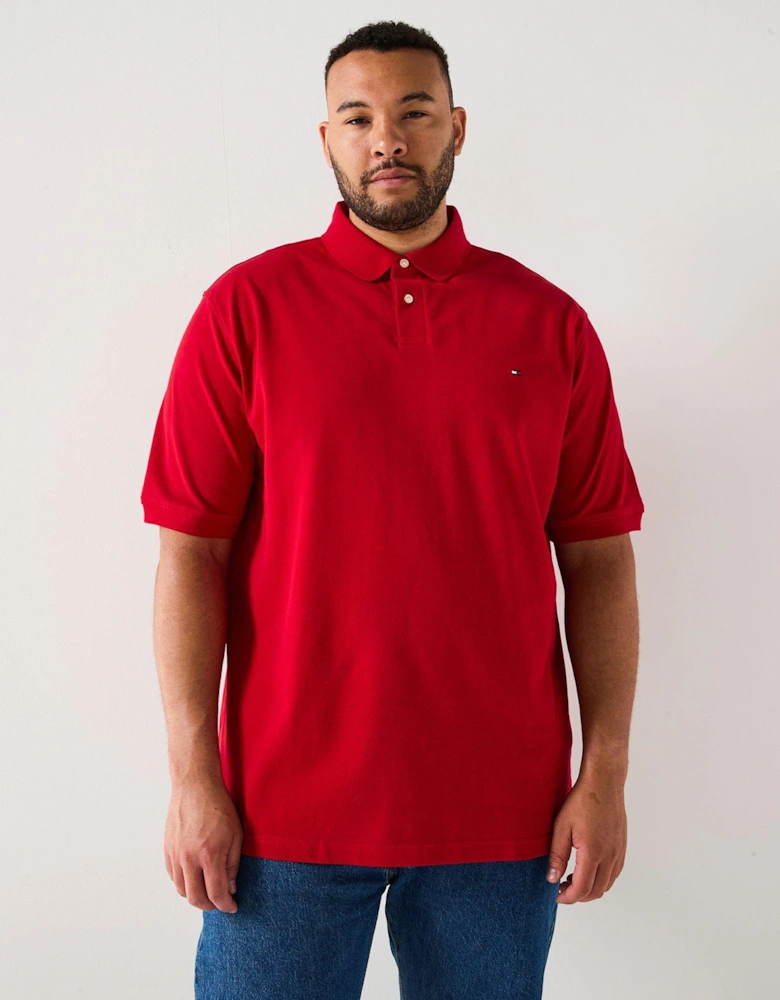 Big & Tall 1985 Regular Fit Polo Shirt - Red