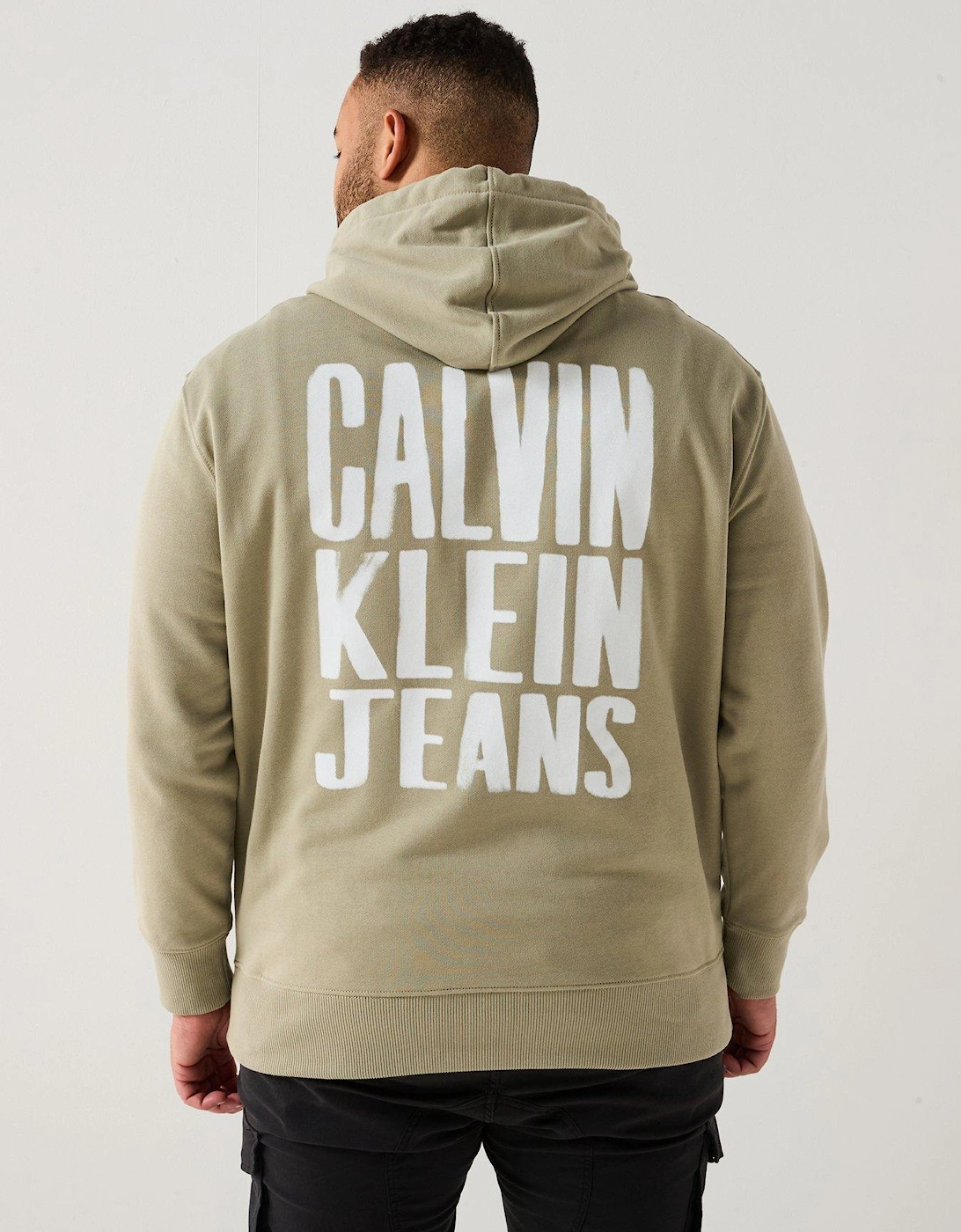 Plus Painted Hoodie - Natural, 2 of 1