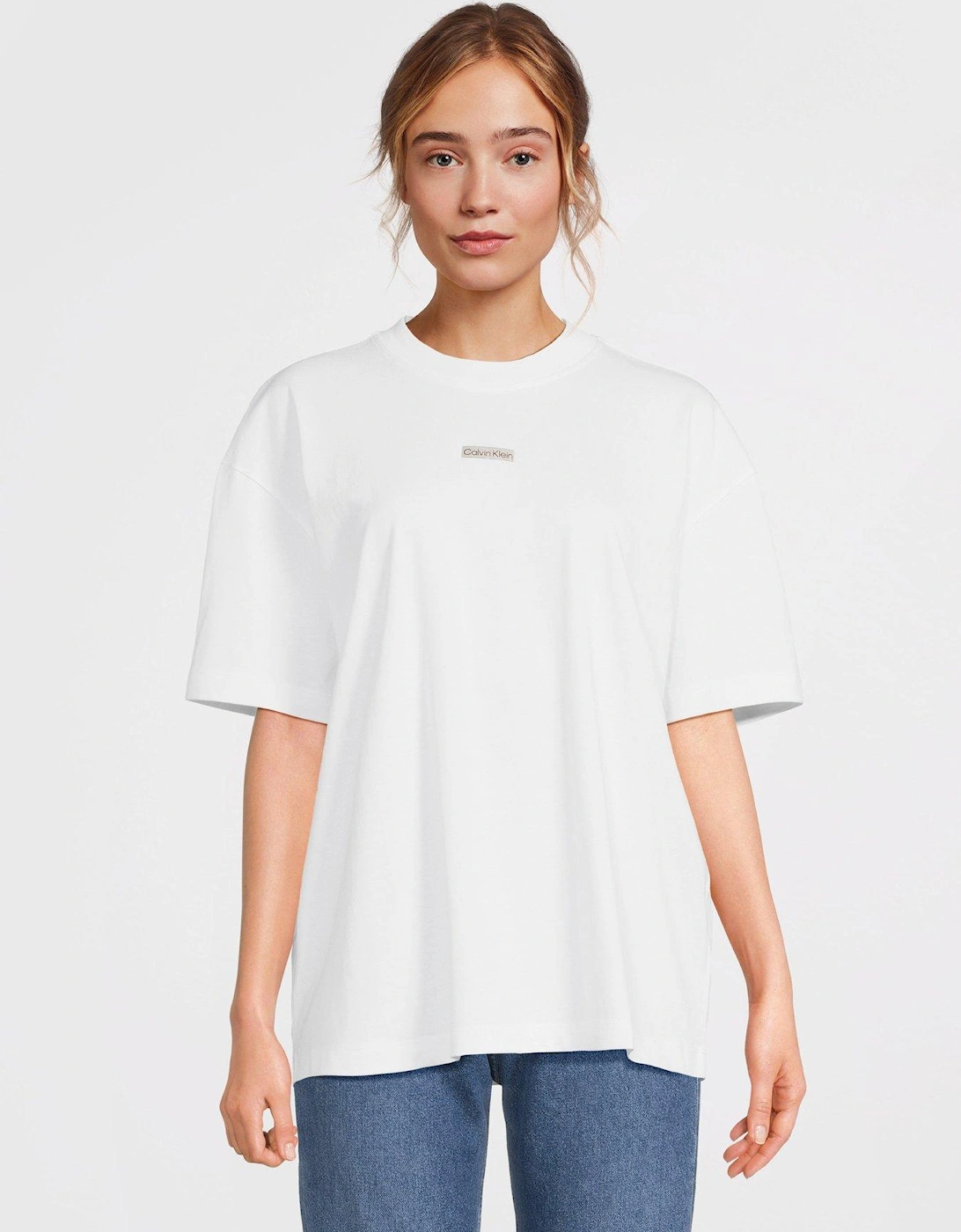 Institutional Logo Oversized T-shirt - White, 2 of 1
