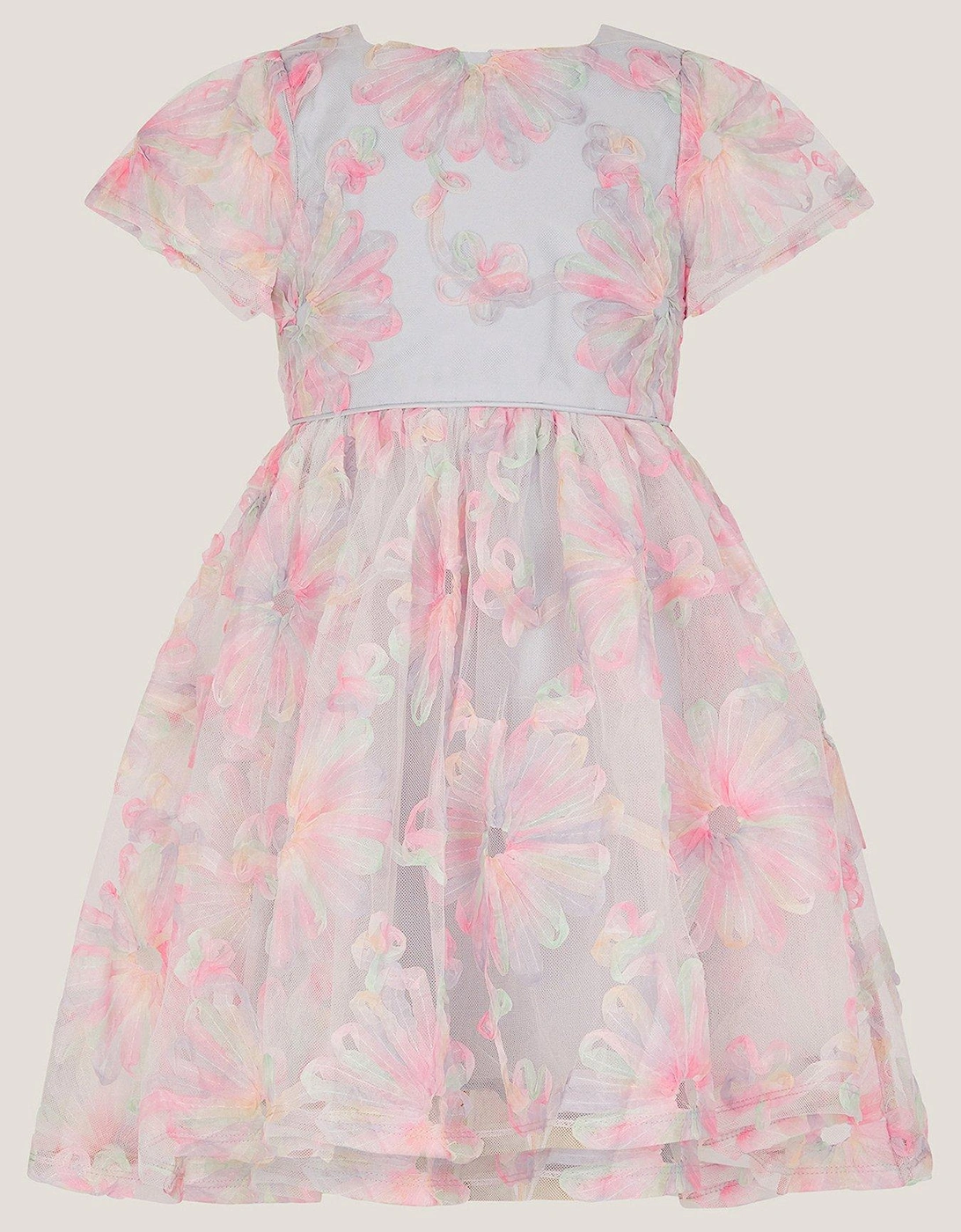 Girls Haisley 3d Flower Dress - Multi, 2 of 1