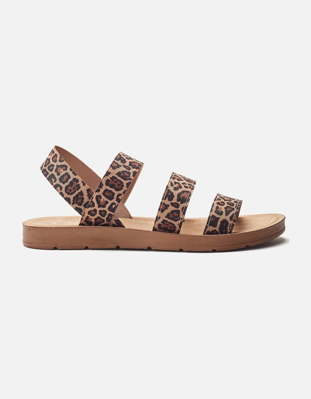 Kyomi Multi Strap Sandals - Leopard, 2 of 1