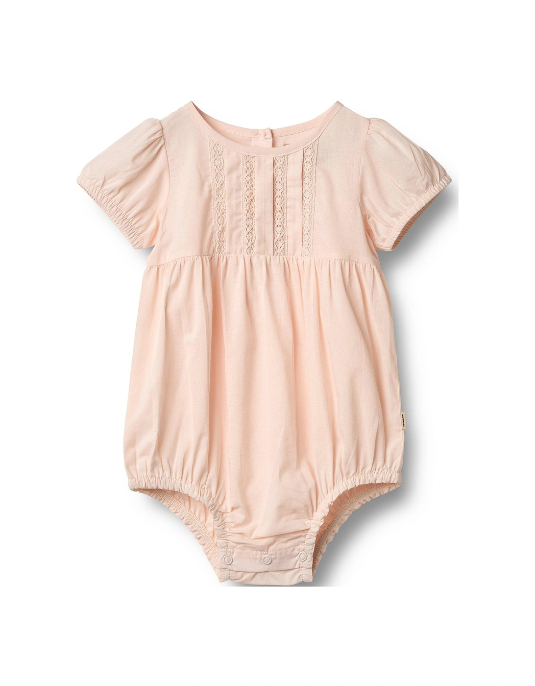 Baby Girls Victoria Romper - Light Pink, 2 of 1
