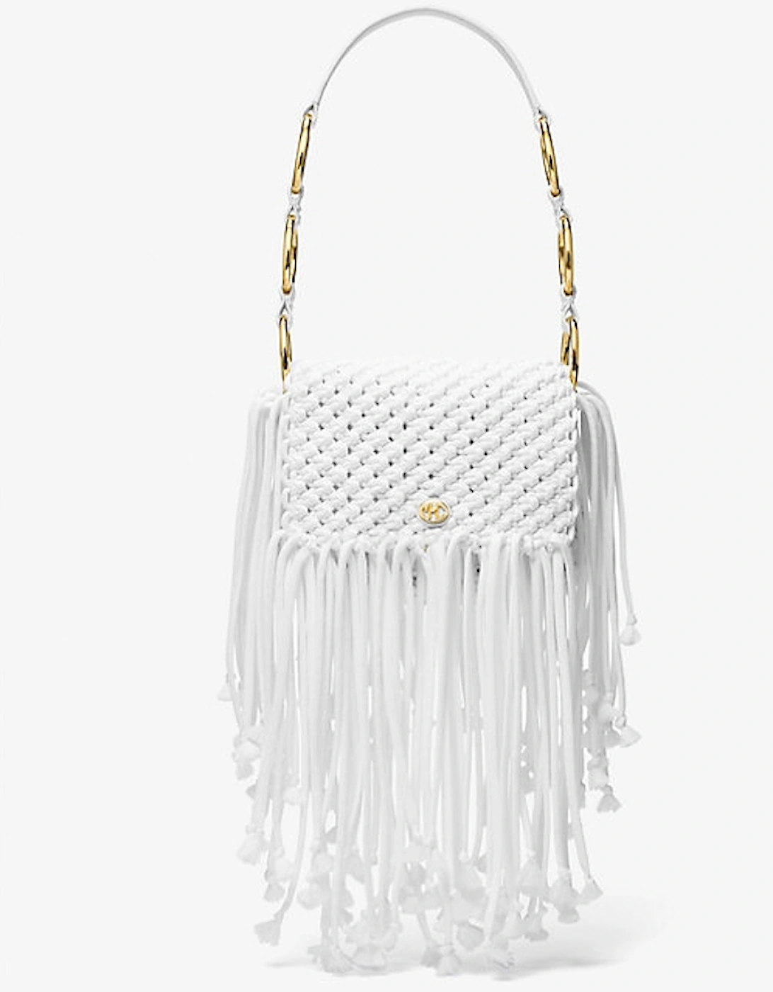 Marissa Medium Hand-Woven Macramé Shoulder Bag, 4 of 3