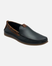 Navy / Tan Leather