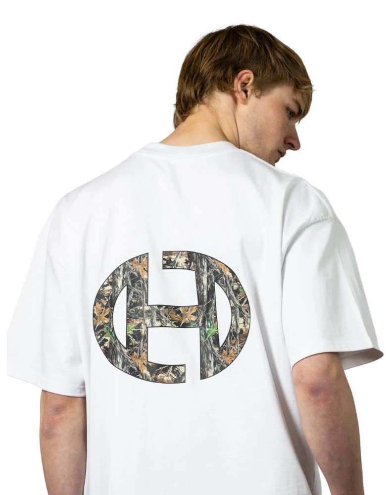 Woodland Real Tree Camo Tee - White