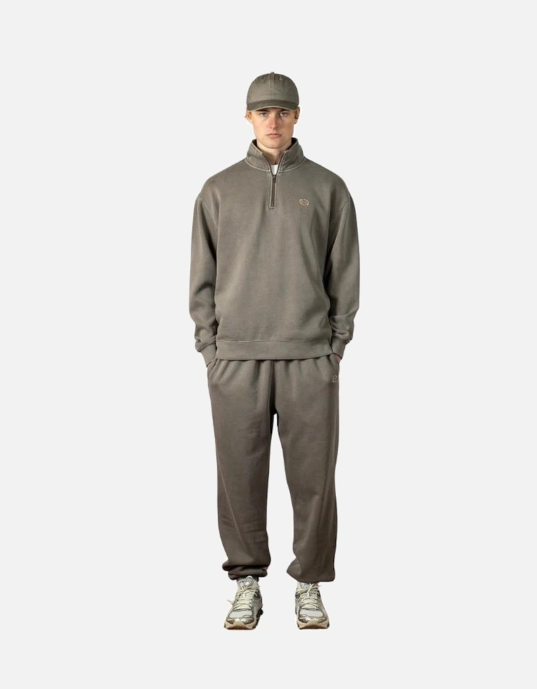 Mugdock 1/4 Zip - Washed Grey