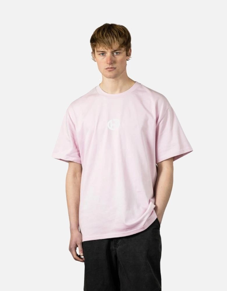 Oval Heavyweight Tee - Lilac/Pink