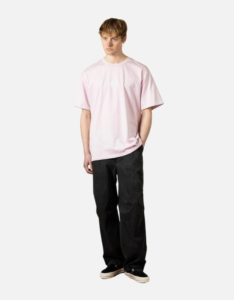Oval Heavyweight Tee - Lilac/Pink
