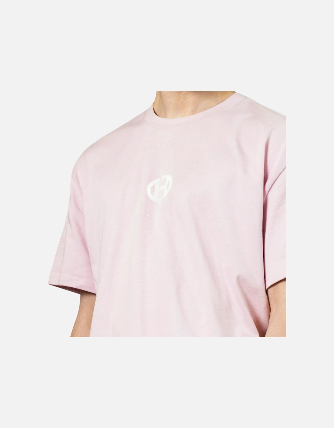 Oval Heavyweight Tee - Lilac/Pink