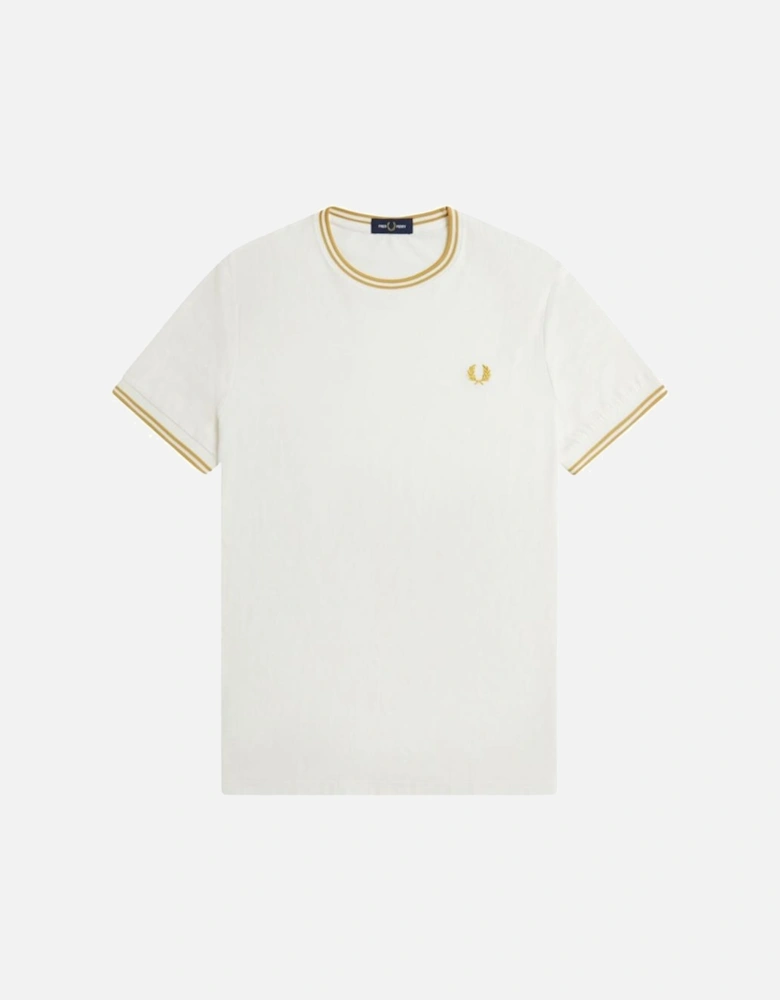 Twin Tipped T-Shirt - Snow White/Honeycomb