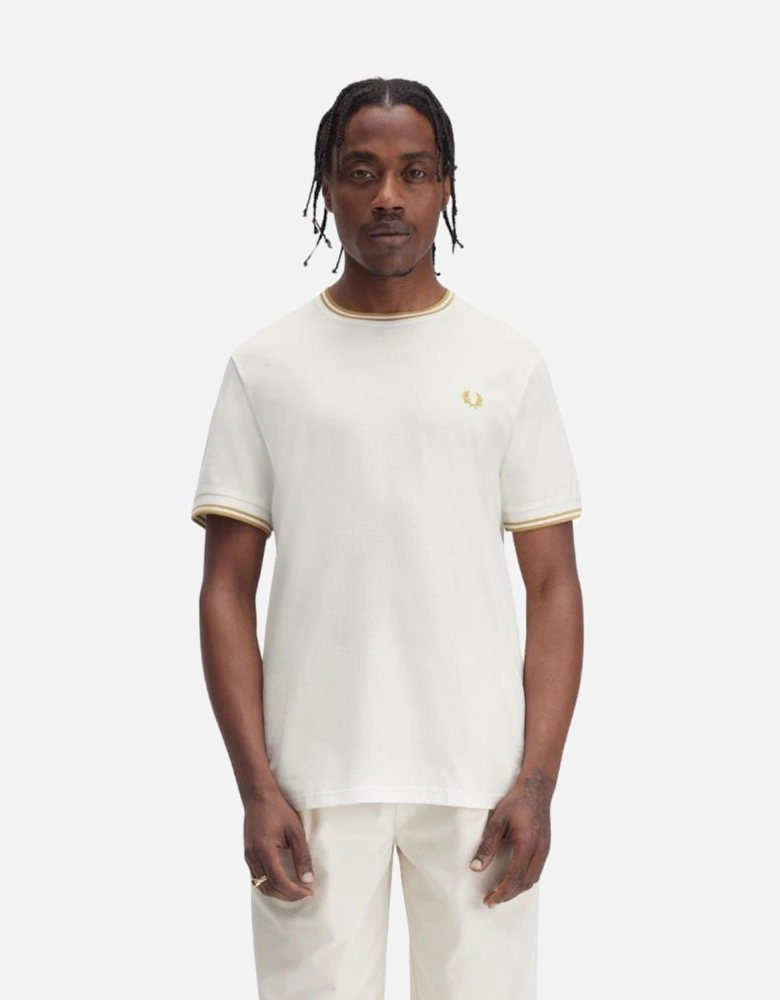 Twin Tipped T-Shirt - Snow White/Honeycomb