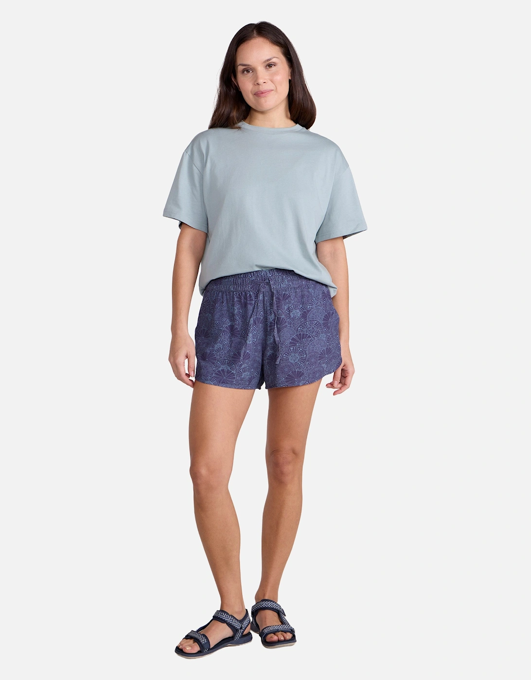 Womens/Ladies Vibe Abstract Shorts