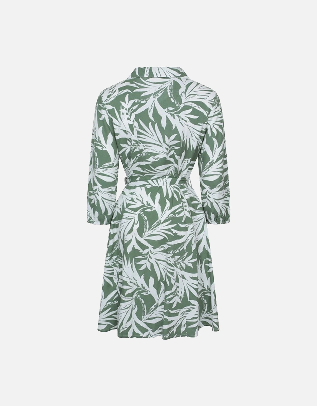 Womens/Ladies Porto Woven Button Through Shirt Dress