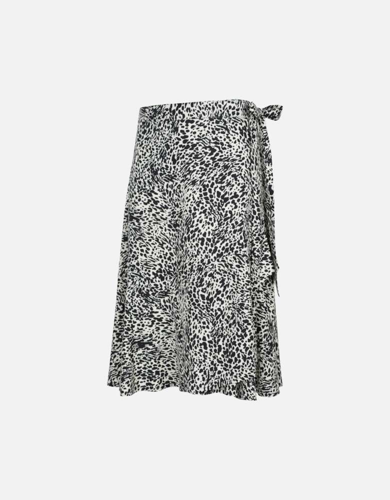 Womens/Ladies Papamoa Animal Print Wrap Skirt