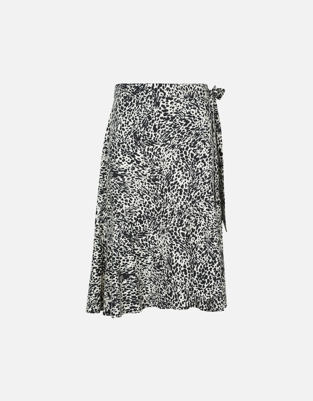 Womens/Ladies Papamoa Animal Print Wrap Skirt, 5 of 4
