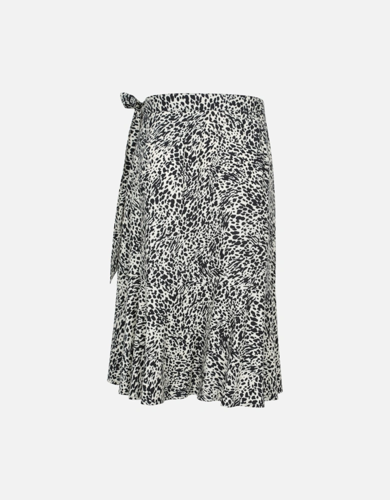 Womens/Ladies Papamoa Animal Print Wrap Skirt