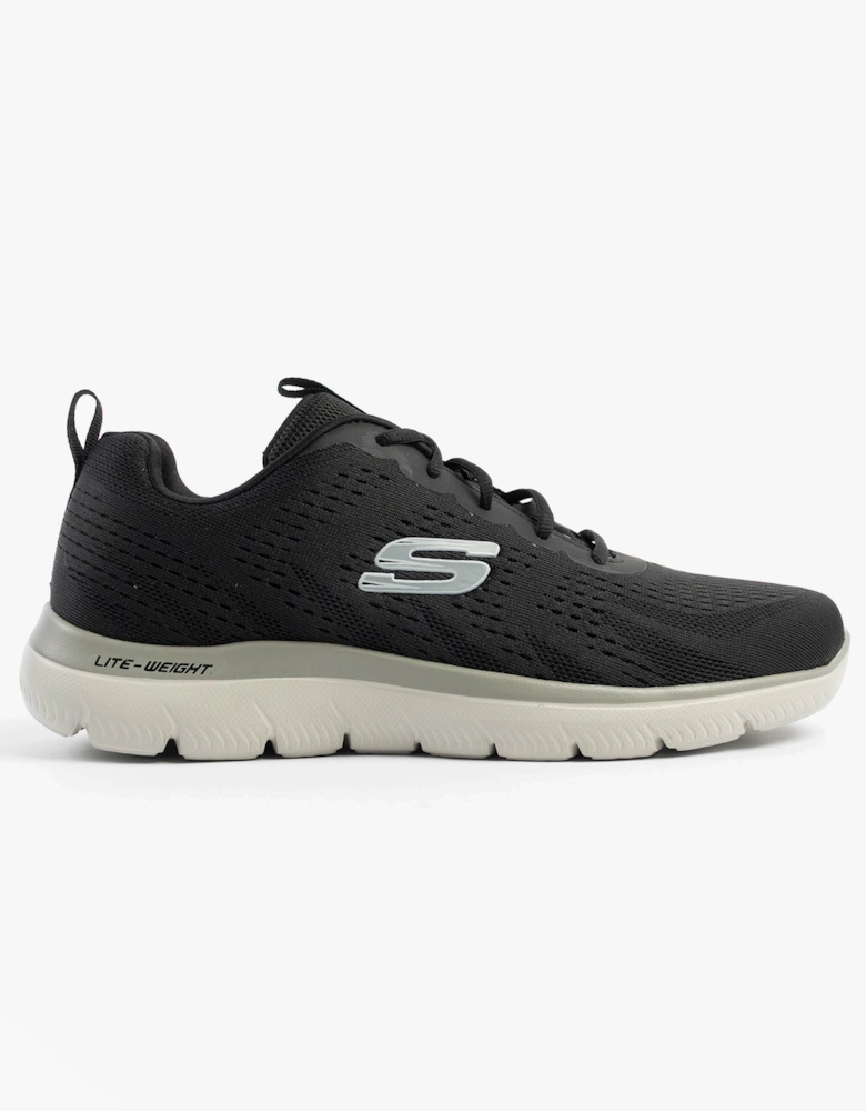 SUMMITS - TORRE Mens Trainers Black/Taupe