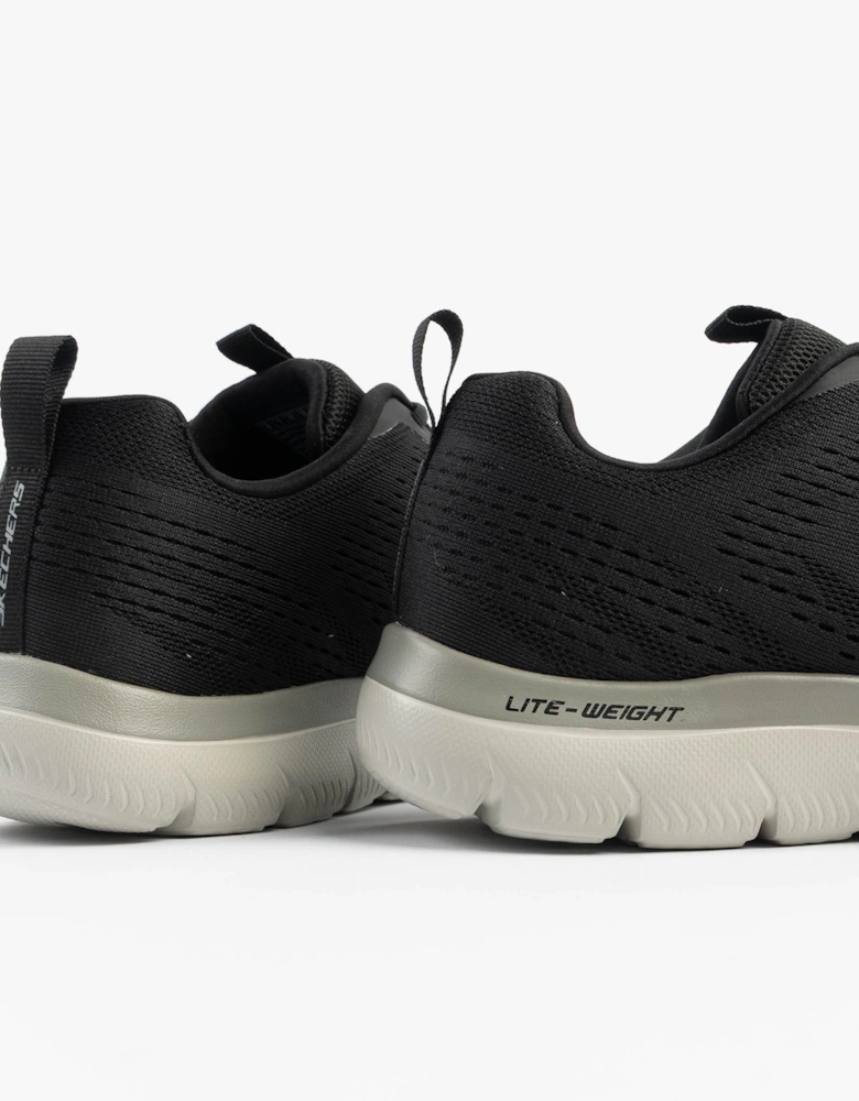 SUMMITS - TORRE Mens Trainers Black/Taupe
