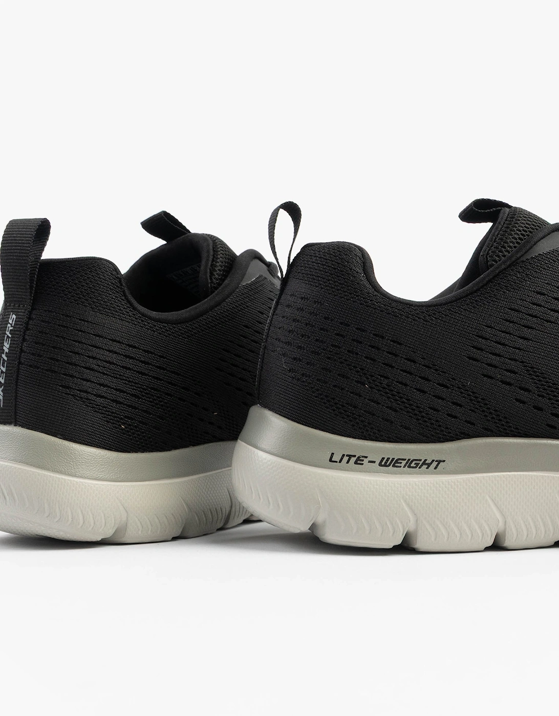 SUMMITS - TORRE Mens Trainers Black/Taupe