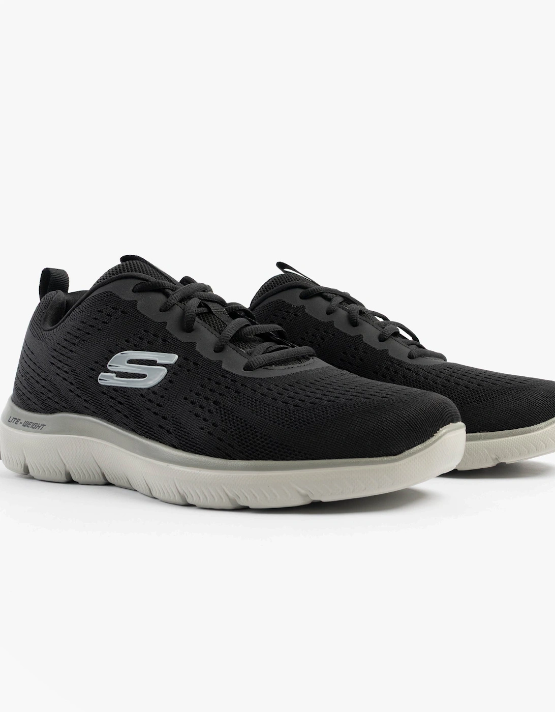 SUMMITS - TORRE Mens Trainers Black/Taupe