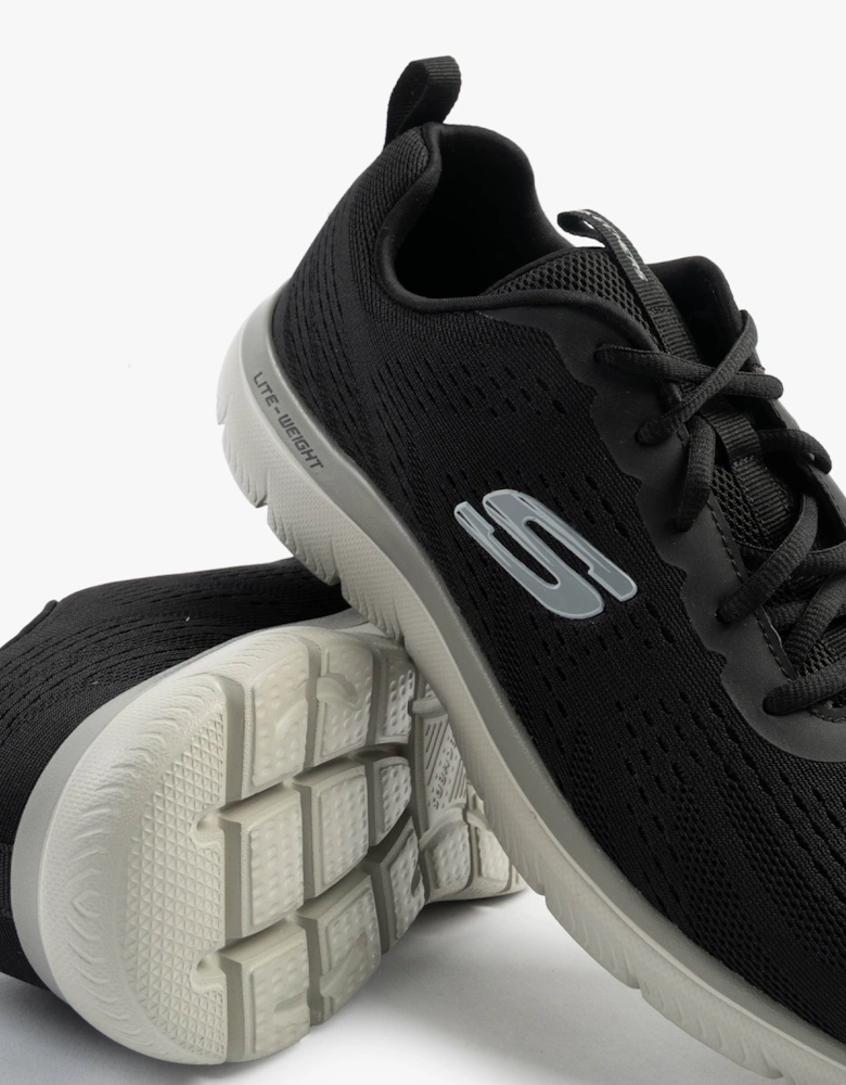 SUMMITS - TORRE Mens Trainers Black/Taupe