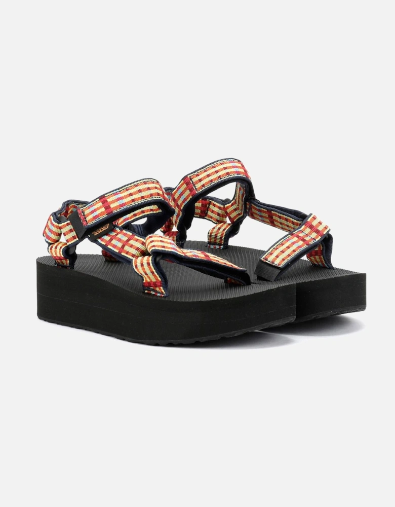 Flatform Universal Women's Check/Lemon Drop Sandals