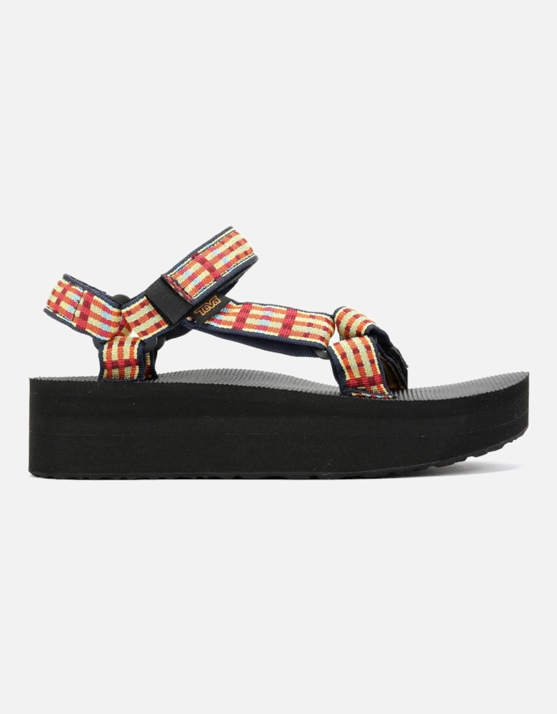 Flatform Universal Women's Check/Lemon Drop Sandals