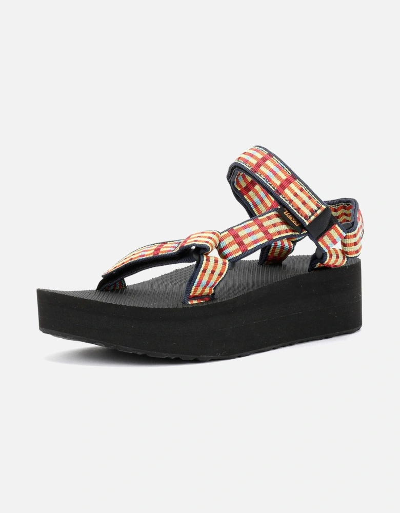 Flatform Universal Women's Check/Lemon Drop Sandals