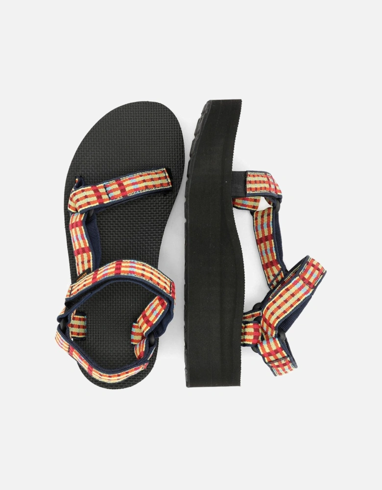Flatform Universal Women's Check/Lemon Drop Sandals
