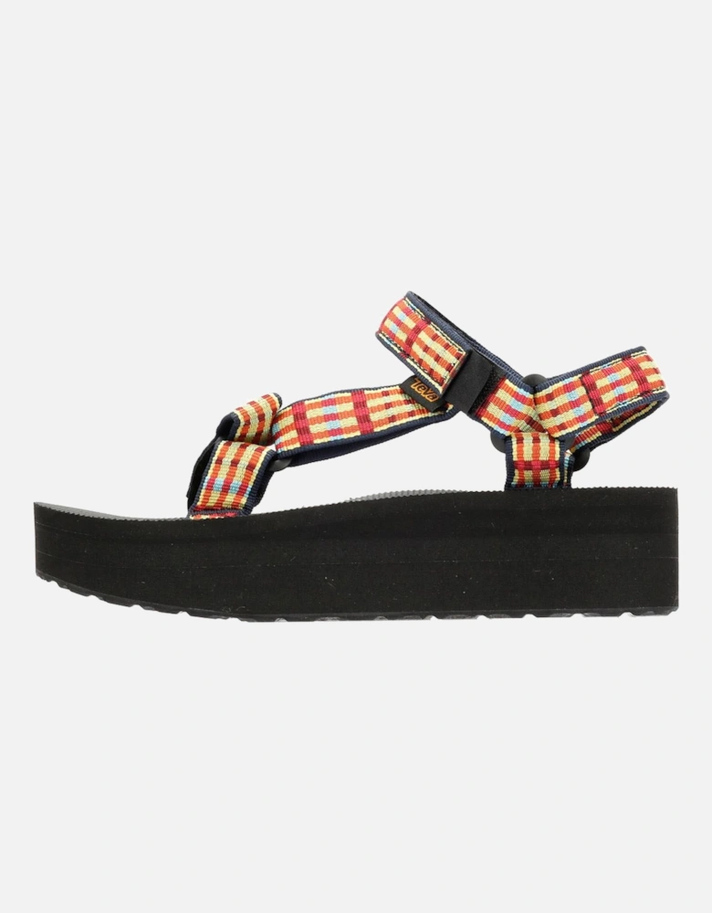 Flatform Universal Women's Check/Lemon Drop Sandals