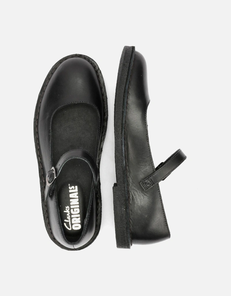 Originals Desert Jane Leather Women's Black Shoes