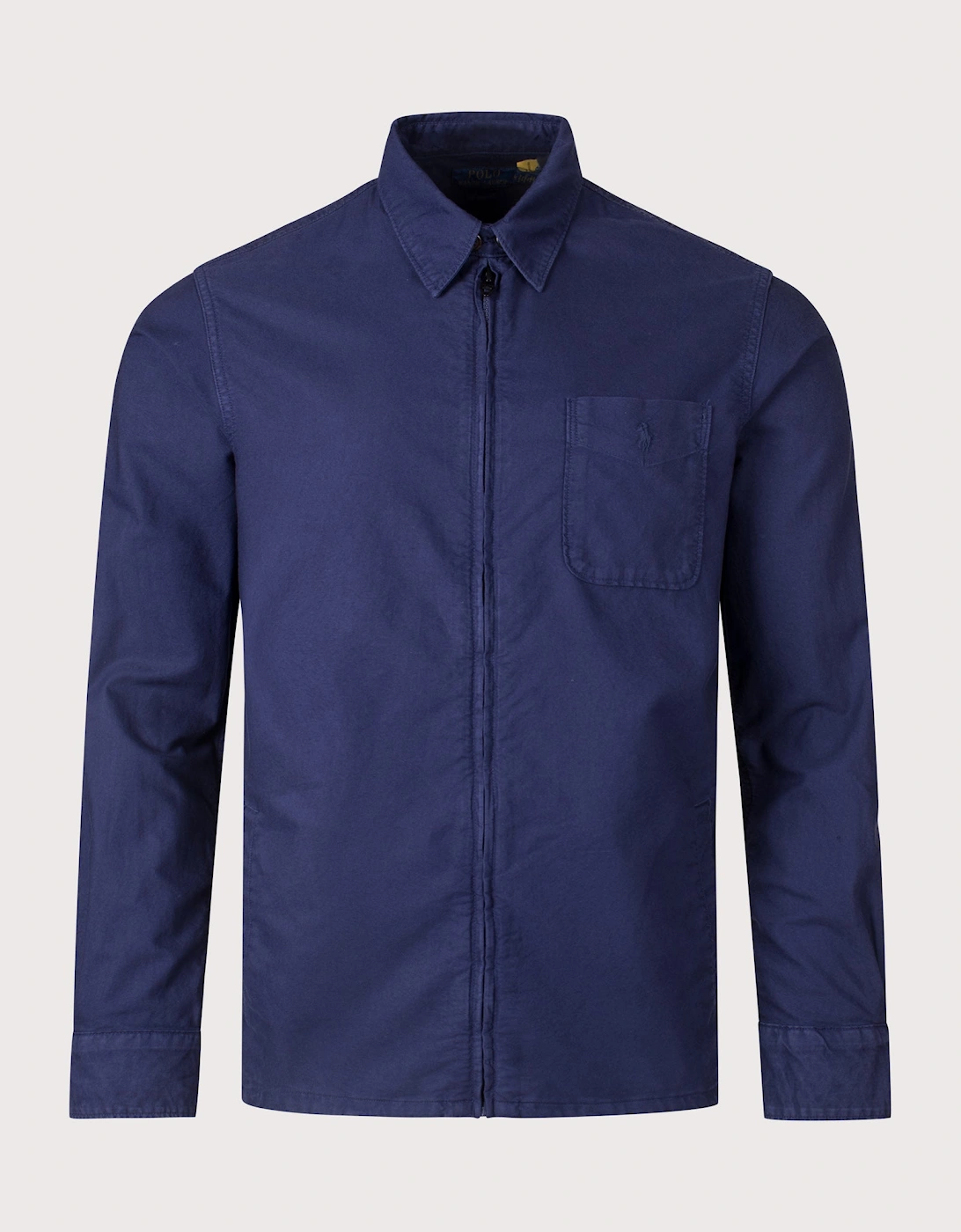 Garment-Dyed Oxford Overshirt, 4 of 3