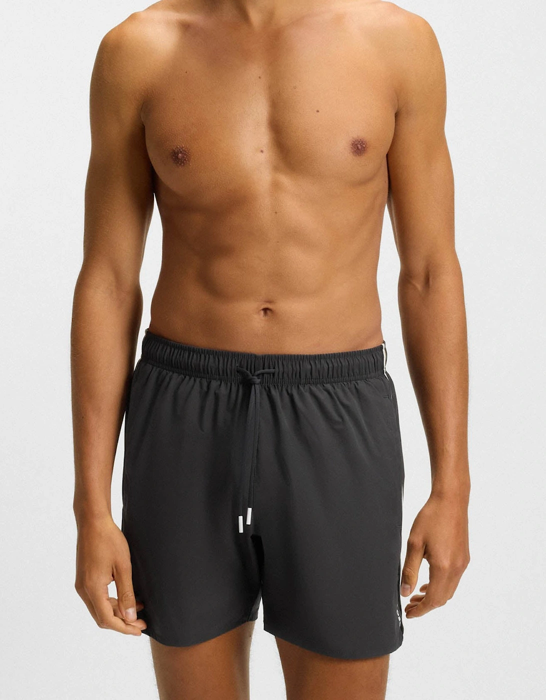 BOSS Orange Iconic Mens Swim Shorts, 2 of 1
