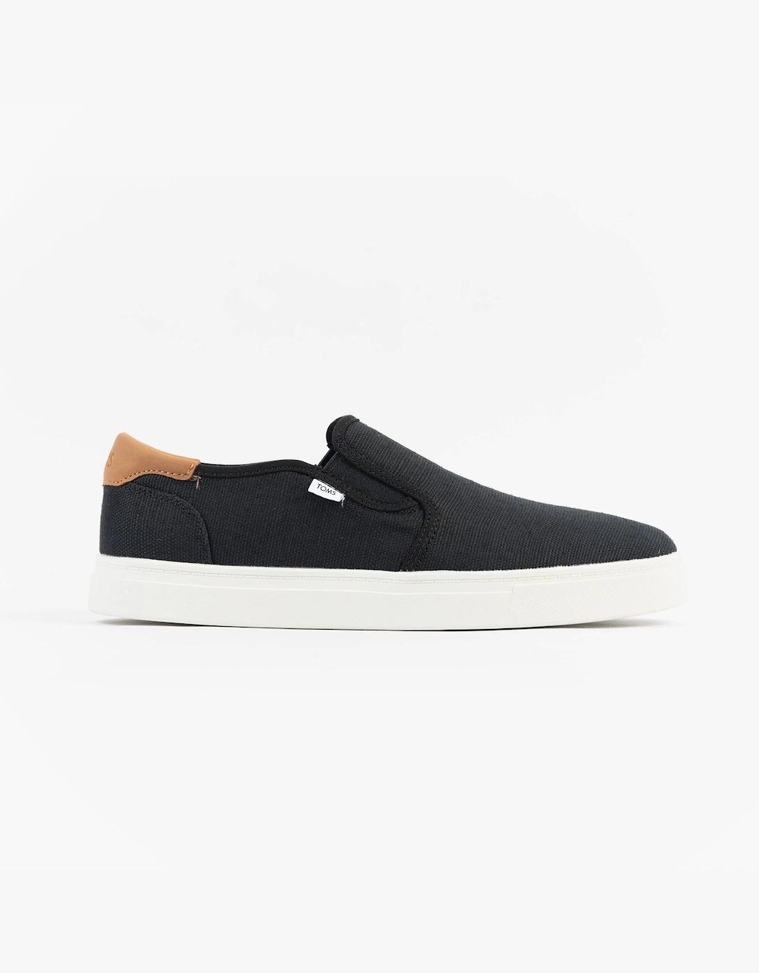 Toms Men's BAJA 2.0 Mens Casual Canvas Trainers Black - Size: 11