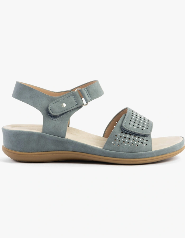 LUNA Womens Sandals Navy