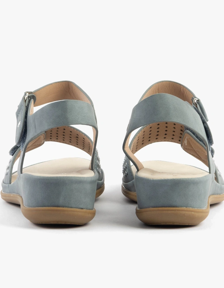 LUNA Womens Sandals Navy